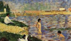 Georges Seurat Les Poseuses